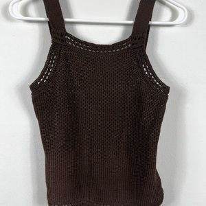 Banana Republic Brown Knitted Top Size XXSmall